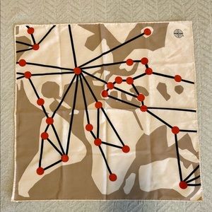 Vintage Pan Am Airline Uniform Scarf 1972 - Coach